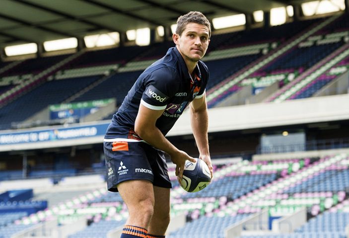 Wood sponsors Edinburgh Rugby