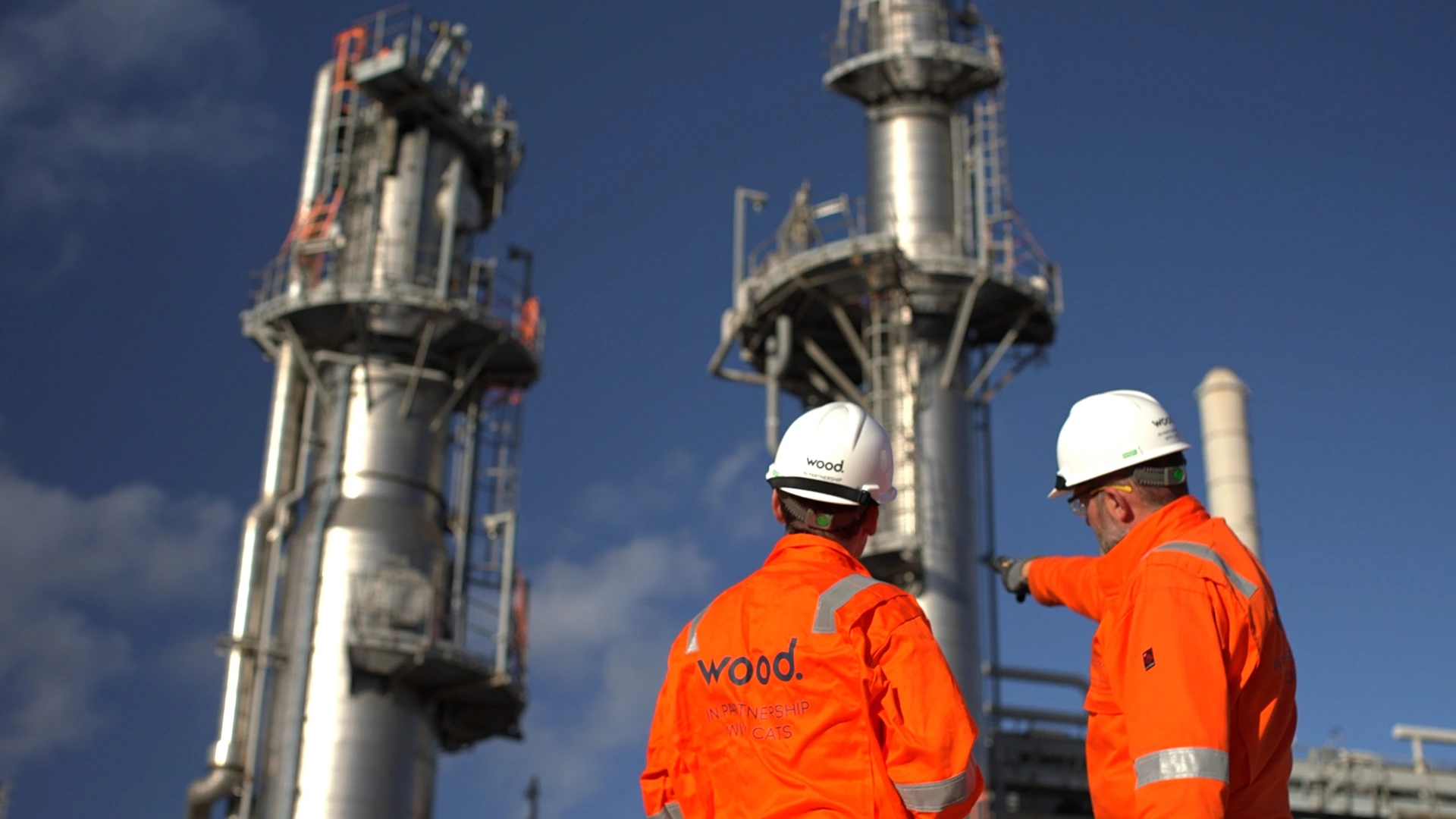 Engineers on the CATS platform